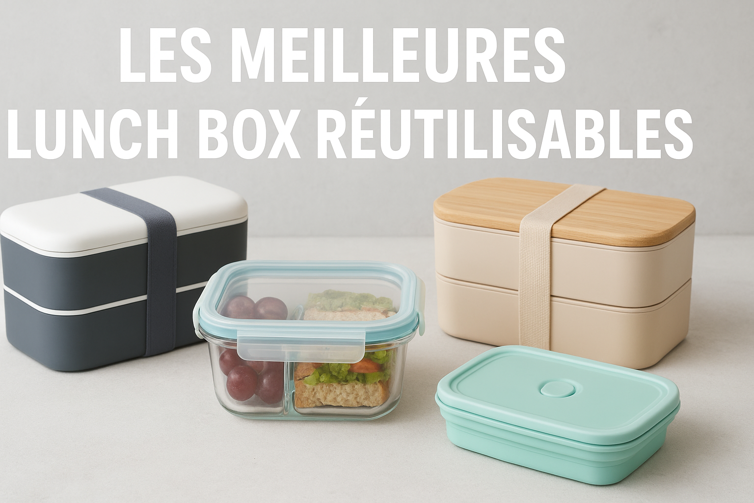 Les meilleures lunch box reutilisables