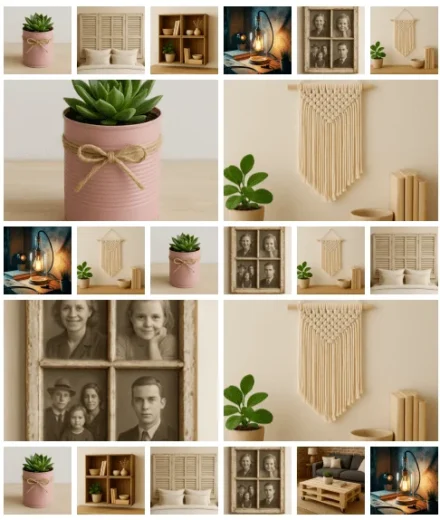 DIY Upcycling 8 projets faciles pour personnaliser sa deco a petit prix