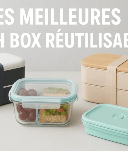 Les meilleures lunch box reutilisables