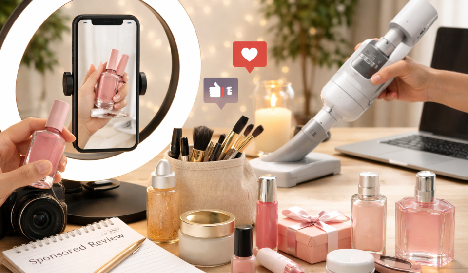 Ce que les influenceurs ne disent pas sur les produits sponsorises