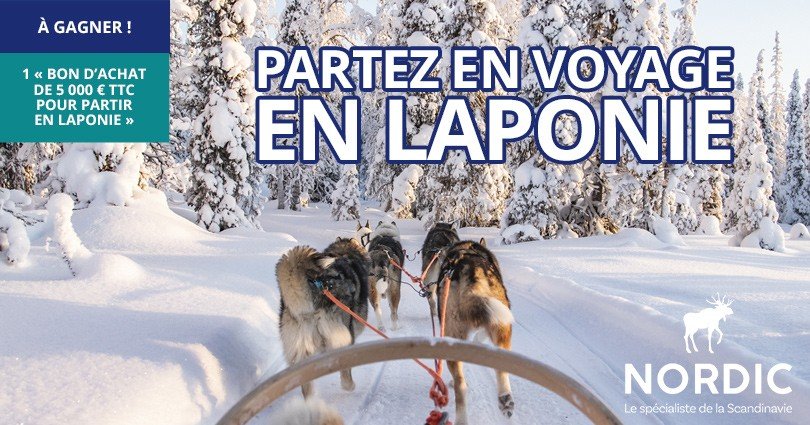 Gagnez un voyage en Laponie