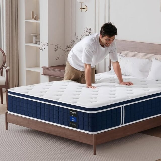 🔥 Au prix de 142.99€ au lieu de 207.47€

Inofia Matelas 90×200cm Ace Hybrid Pro Matelas 30 cm H2 Ferme avec Mousse à Mémoire de Forme Respirante et Ressorts Ensachés Indépendants 
https://amzlink.to/az00ZjPxuROqf

#amazon #partenaire #remunéré